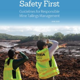 Safety First - Requirements for Safe Tailings Management