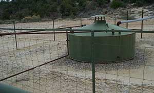 Aboveground tank in San Juan County, NM