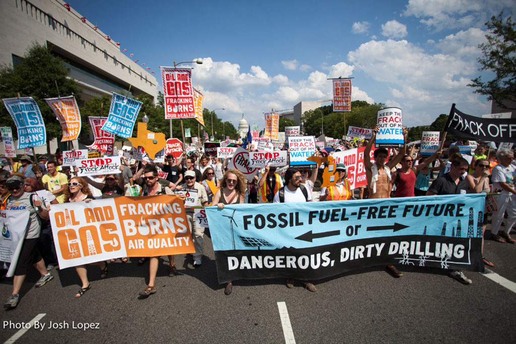 Fossil Free Protest