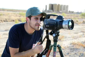 Miguel Escoto Filming Pollution