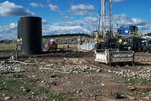 Closed-loop drilling site in Colorado.  