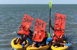 Lavaca Bay Flotilla Protest
