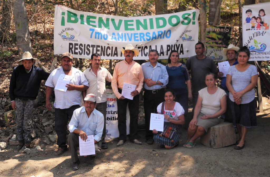 Peaceful Resistance La Puya in Guatemala