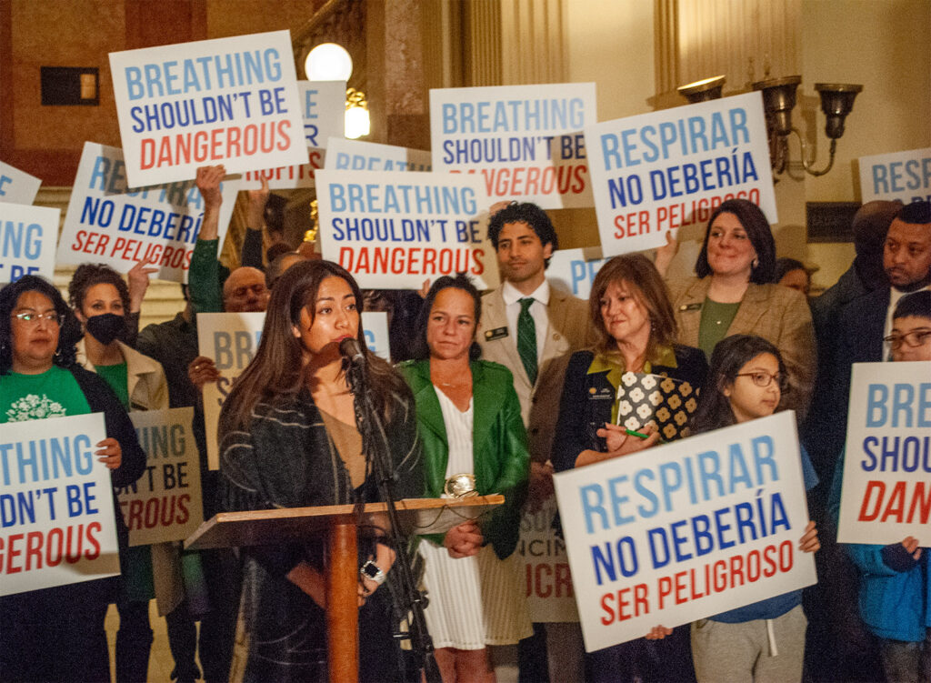 Cultivando’s Guadalupe Solís at Colorado Press Event