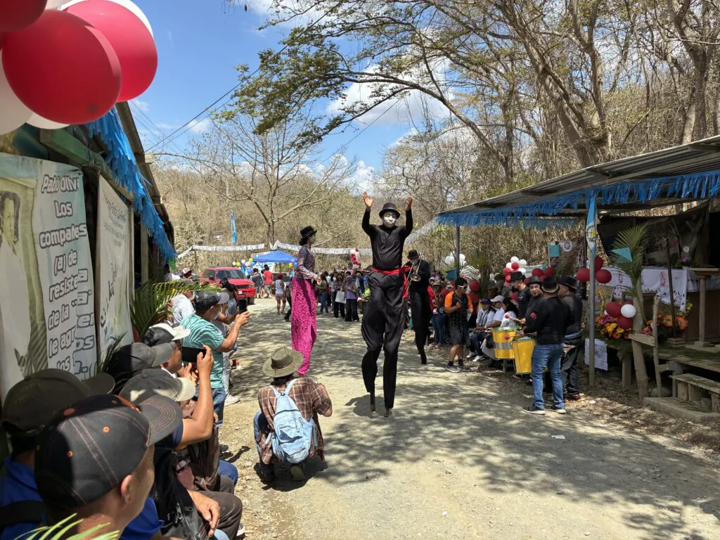 Peaceful Resistance La Puya anniversary celebration